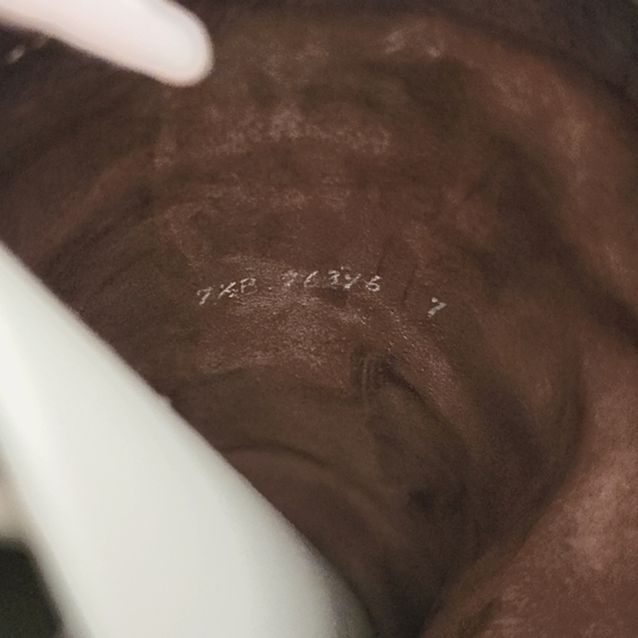 FRYE JANE STRAPPY HIGH HEELED BOOTS, style number 76396. - Picture 12 of 12